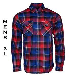 DIXXON FLANNEL - TRAVIS PASTRANA FLANNEL Shirt - Men's XL - COLLAB